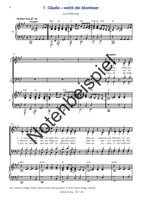 Glaube - welch ein Abenteuer!