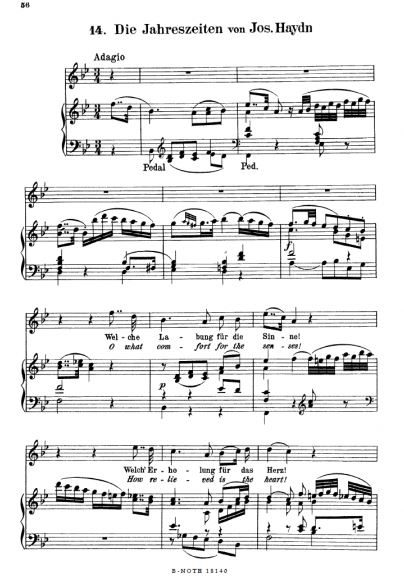 Kirchenarien und Lieder