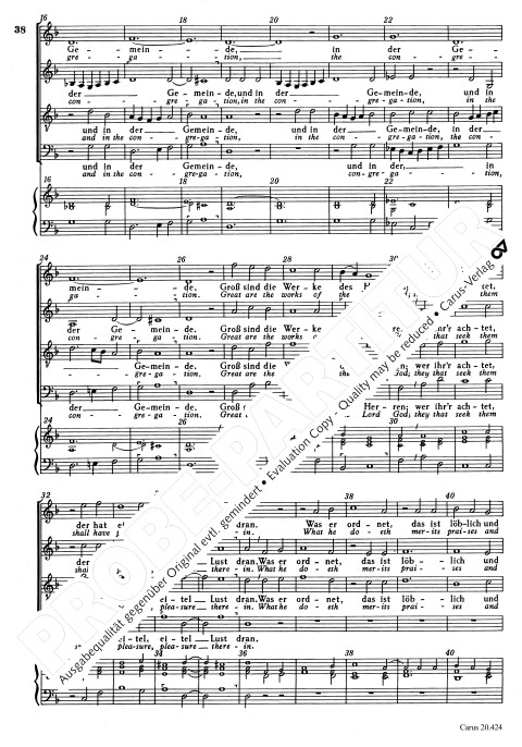 Ich danke dem Herrn von ganzem Herzen, SWV 424