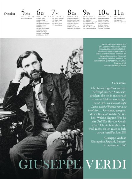 Der Musik Kalender 2026