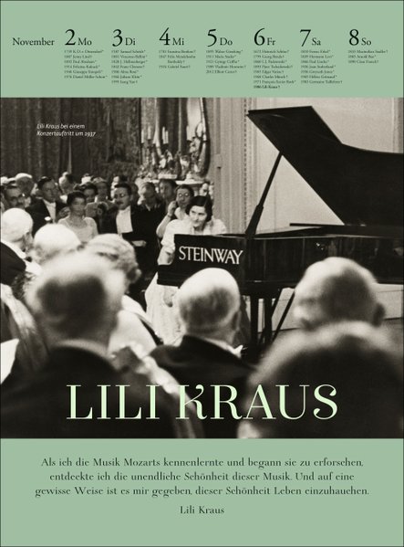 Der Musik Kalender 2026