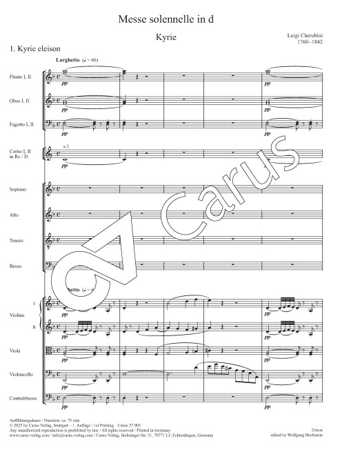 Messe solennelle in d