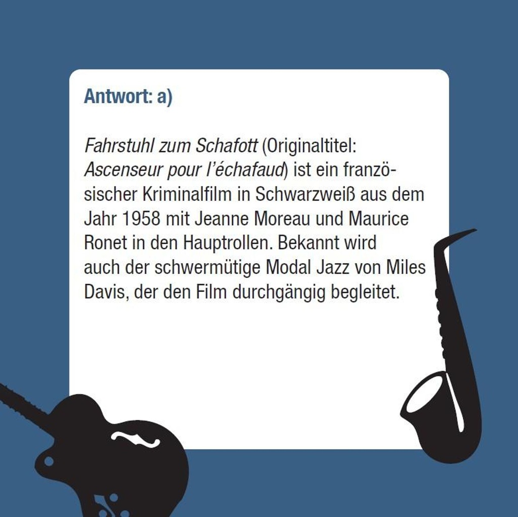 Das Jazz & Blues Quiz