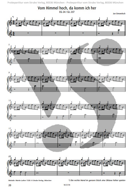 Vom Himmel - 14 Klavier-Arrangements zu bekannten Advents- und Weihnachtsliedern im Popstil