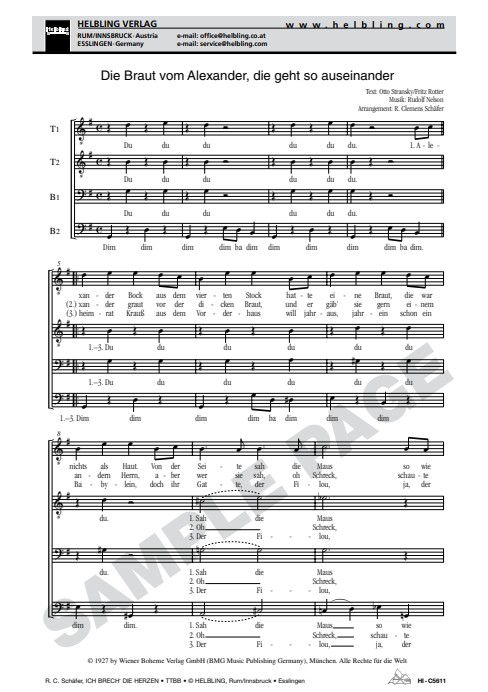 Ich brech' die Herzen der stolzesten Frau'n