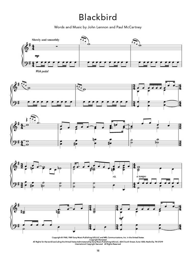 Peaceful Piano Solos - The Beatles