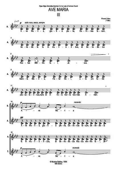 Ave Maria III (As-Dur)