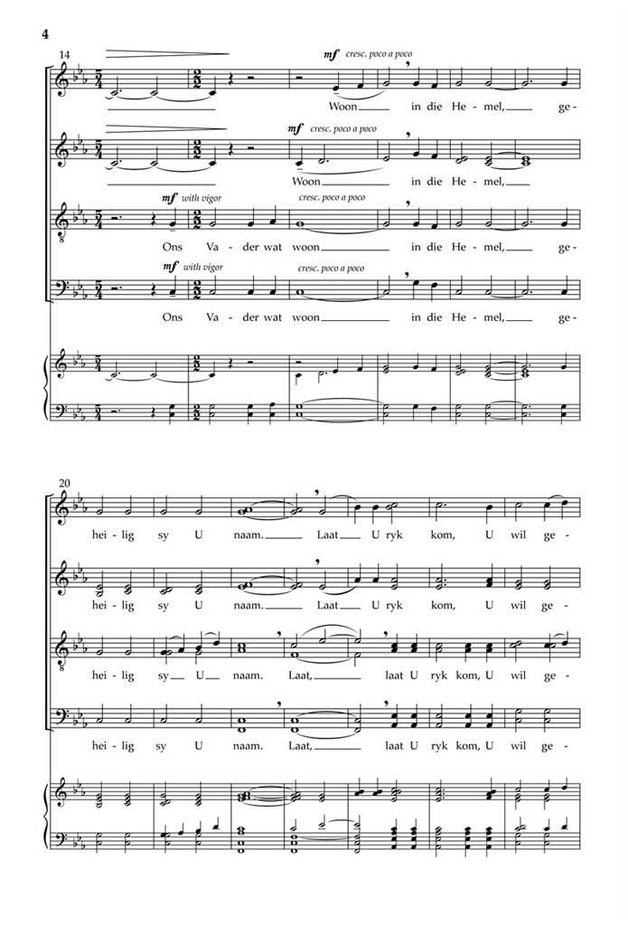 Die Onse Vader (The Lord's Prayer in Afrikaans)