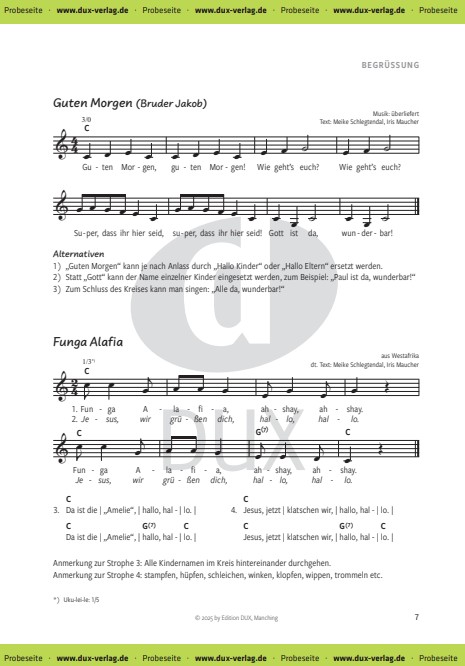 Wir singen mit Kindern