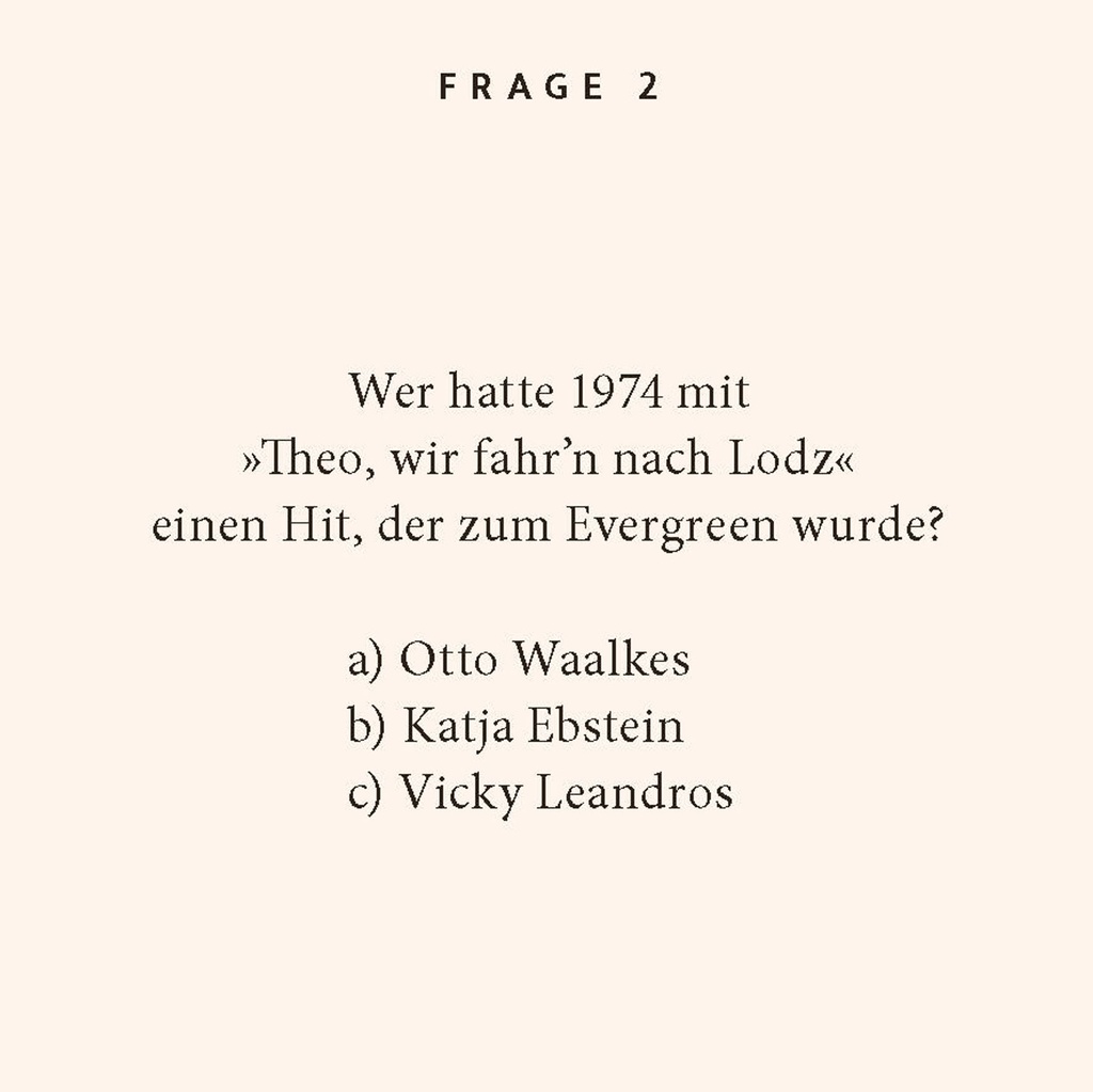 Deutsche Schlager-Quiz