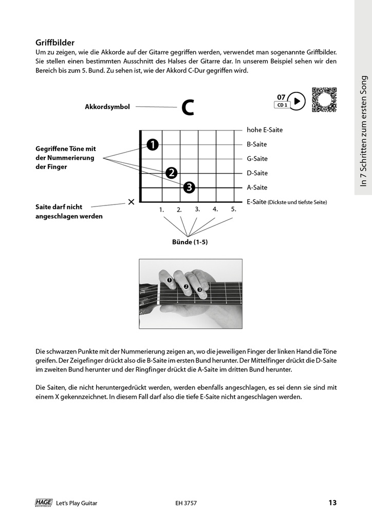 Let's play Guitar Bd. 1 - Songbook und Gitarrenschule