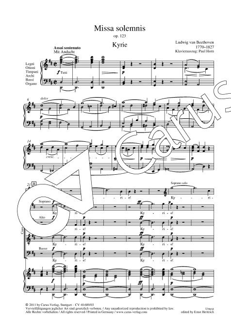 Missa solemnis op. 123