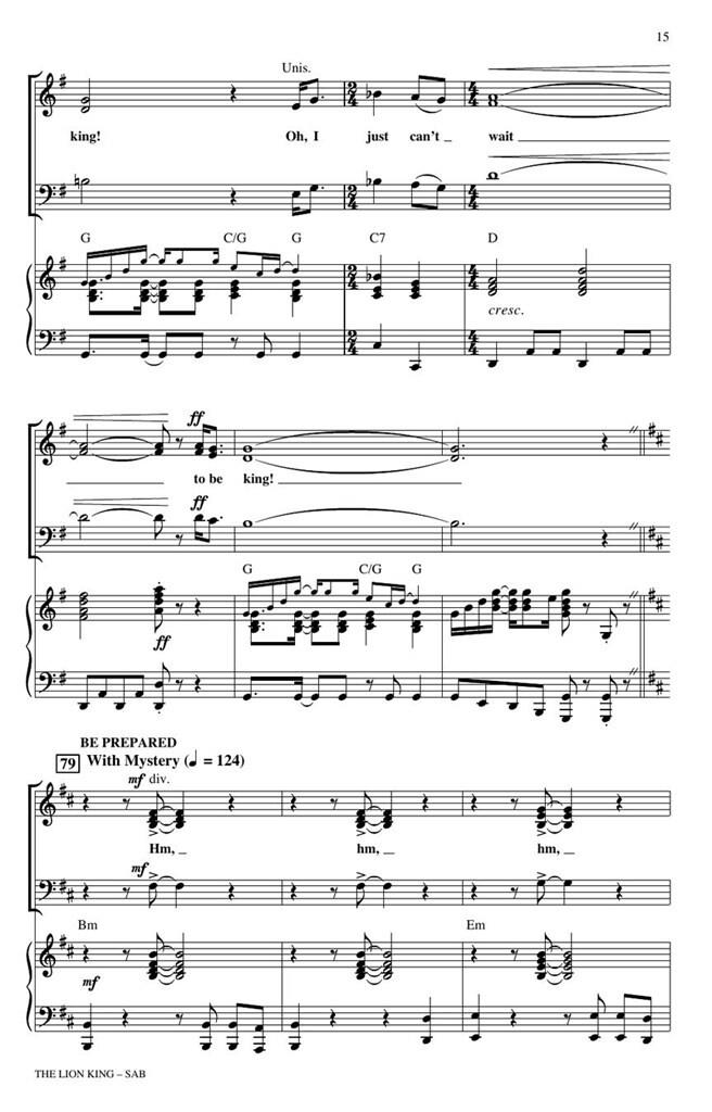 The Lion King - Medley