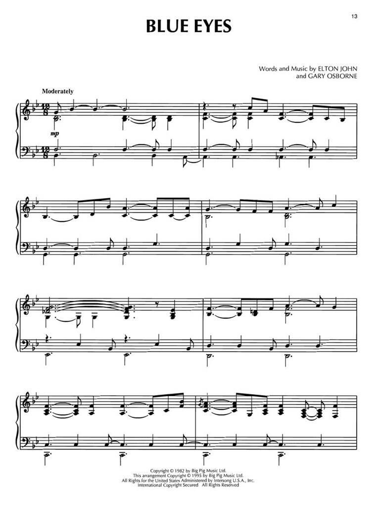 The Elton John Collection - Piano Solo