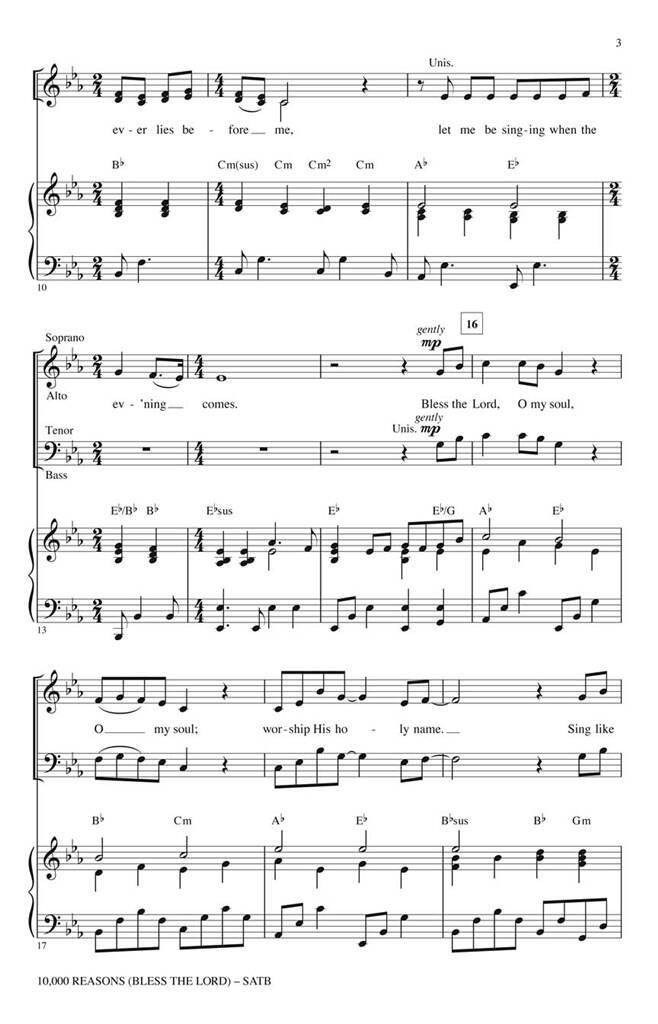 10000 Reasons (Bless the Lord)