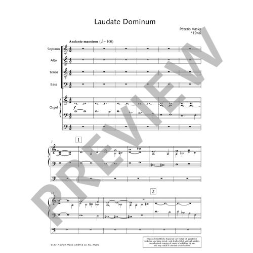 Laudate Dominum