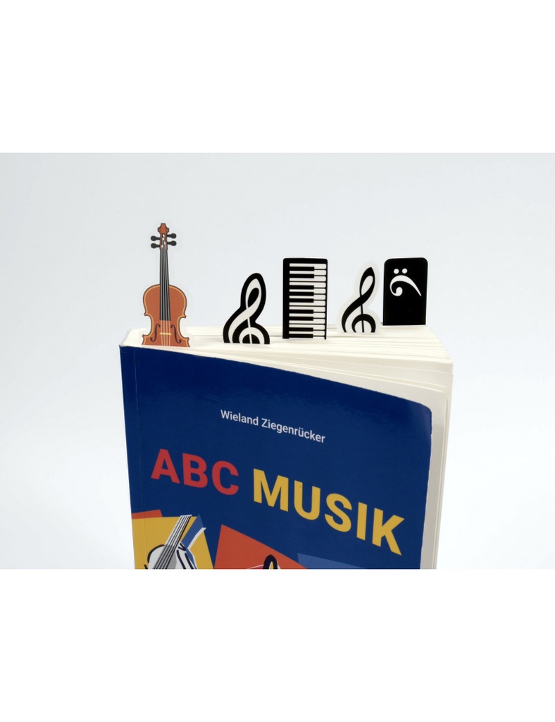 Page Marker Bassschlüssel