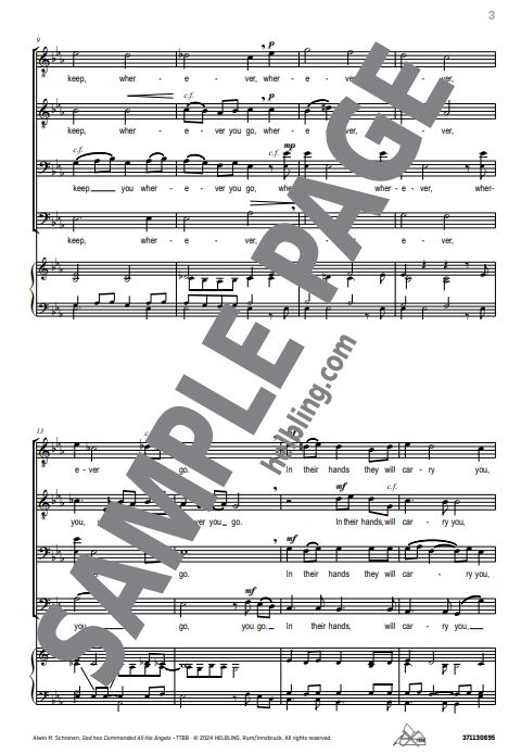 God has commanded all his angels