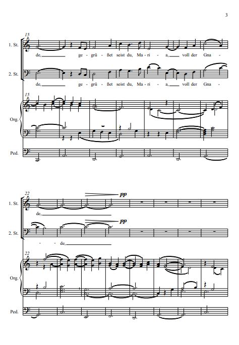 Gegrüßet seist du Maria