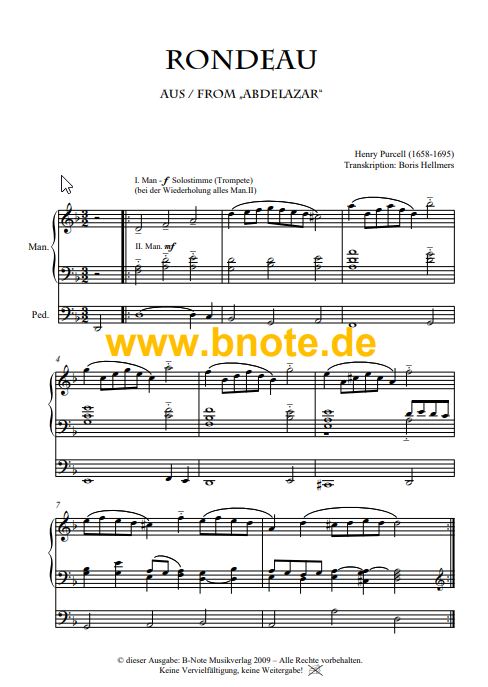 Rondeau aus "Abelazar"