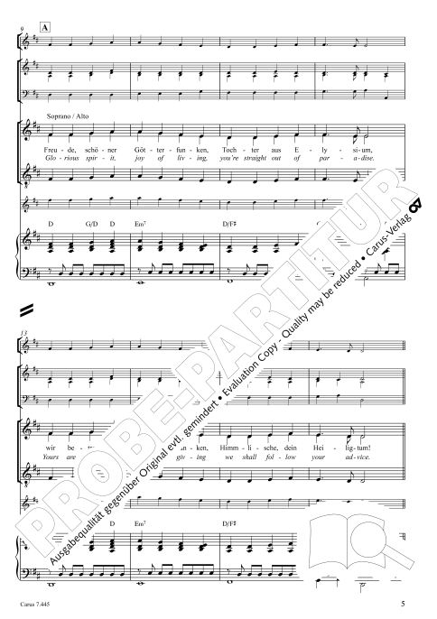 Ode an die Freude / Ode to Joy