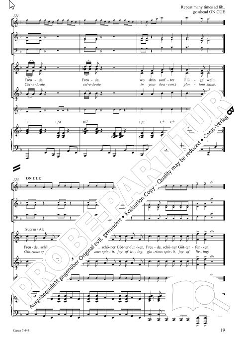 Ode an die Freude / Ode to Joy