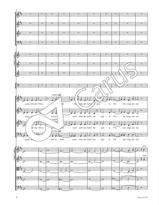 Meeres Stille und glückliche Fahrt op. 112