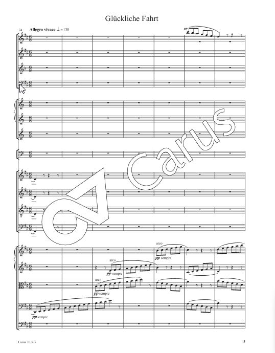 Meeres Stille und glückliche Fahrt op. 112