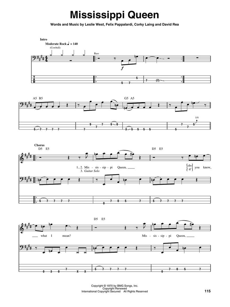 Hard Rock Bass Bible