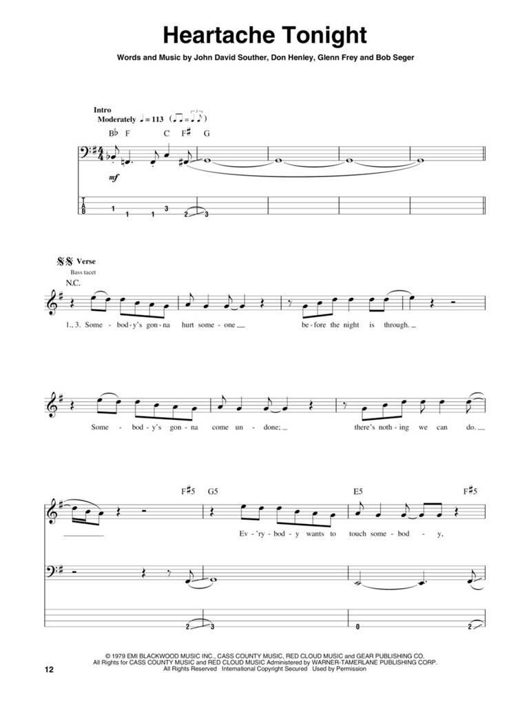 Eagles - Bass Play-Along Vol. 49