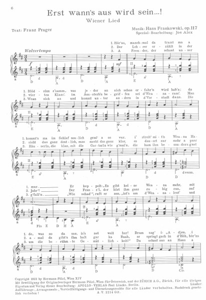 Klänge aus Wien Bd. 1