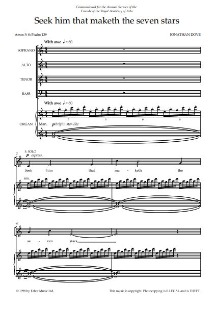 Seek Him That Maketh the Seven Stars