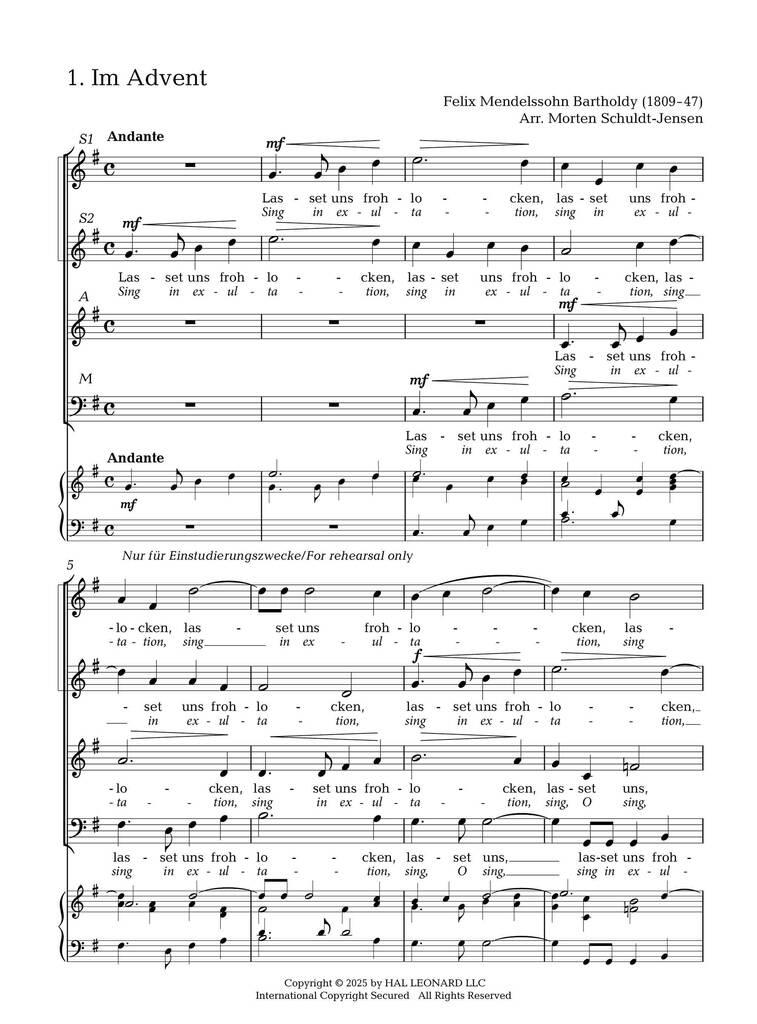 Sechs Sprüche op. 79