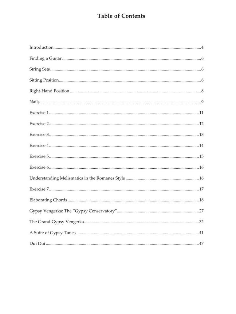 The Kolpakov Method for Russian Gypsy Guitar