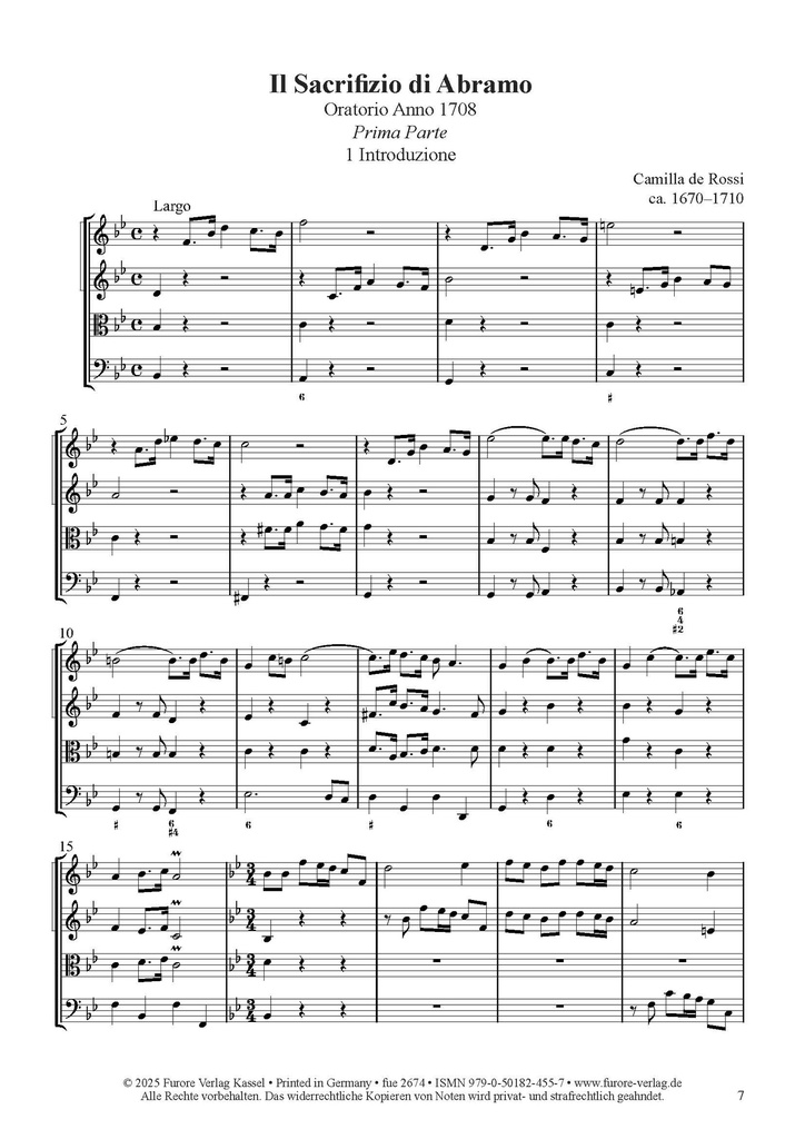 Il Sacrifizio di Abramo (1708)