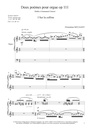 Deux poemes pour orgue op. 111