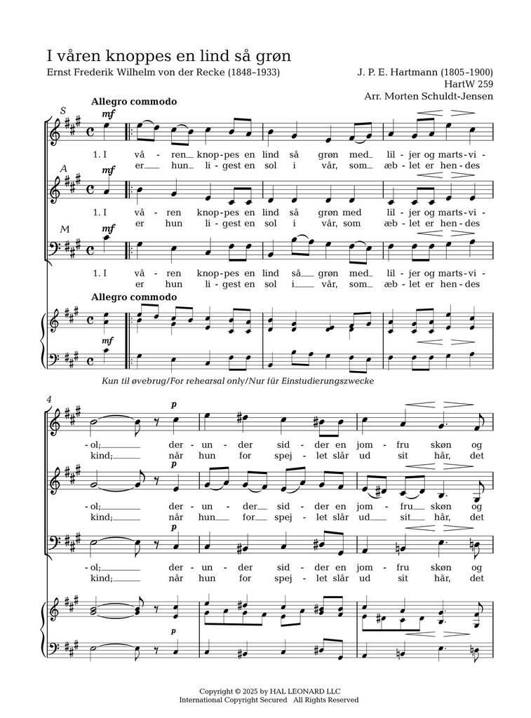 6 Sange op. 86 / 6 Songs op. 86