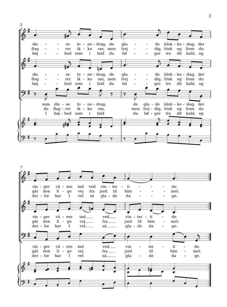 Danske Sange: Forar 2 / Danish Secular Songs: Spring 2