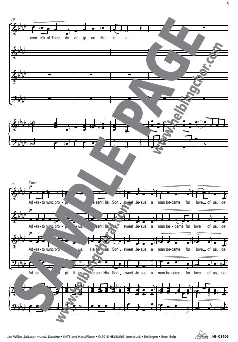 Salvator mundi Domine