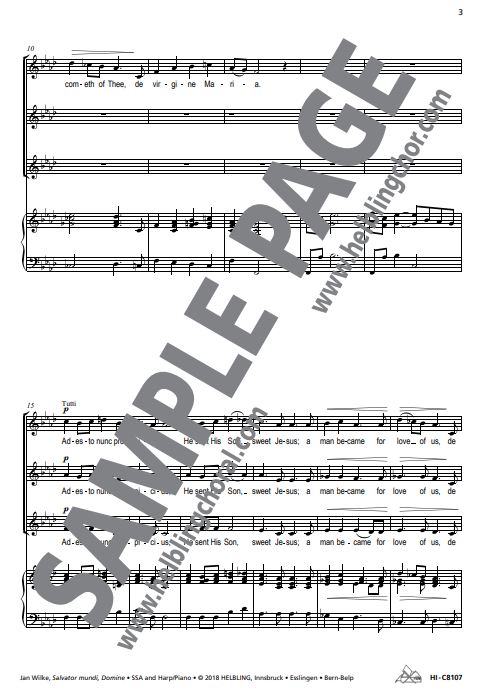 Salvator mundi Domine