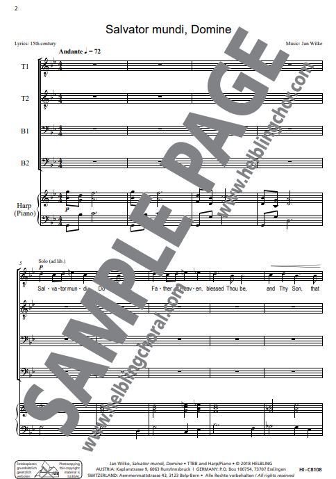 Salvator mundi Domine