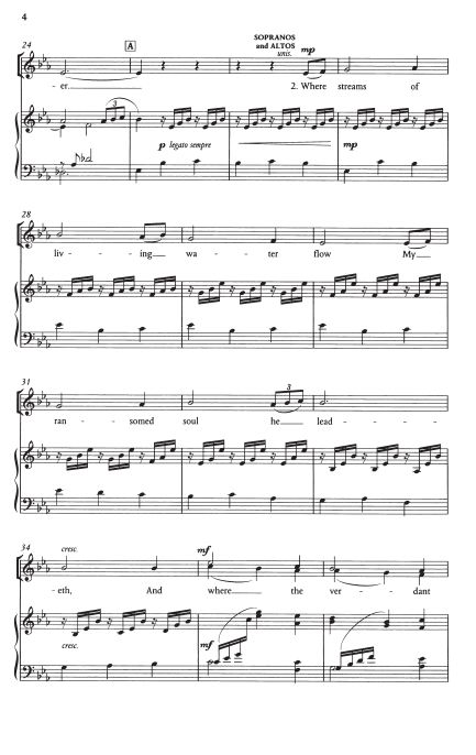 The King of love my shepherd is