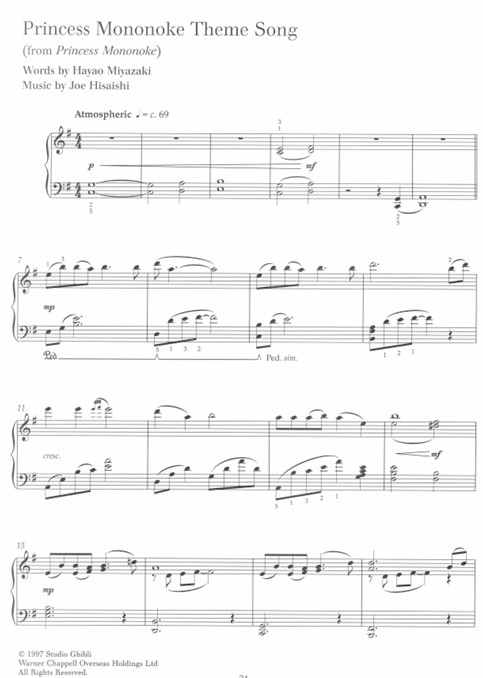 The Piano Player - Anime