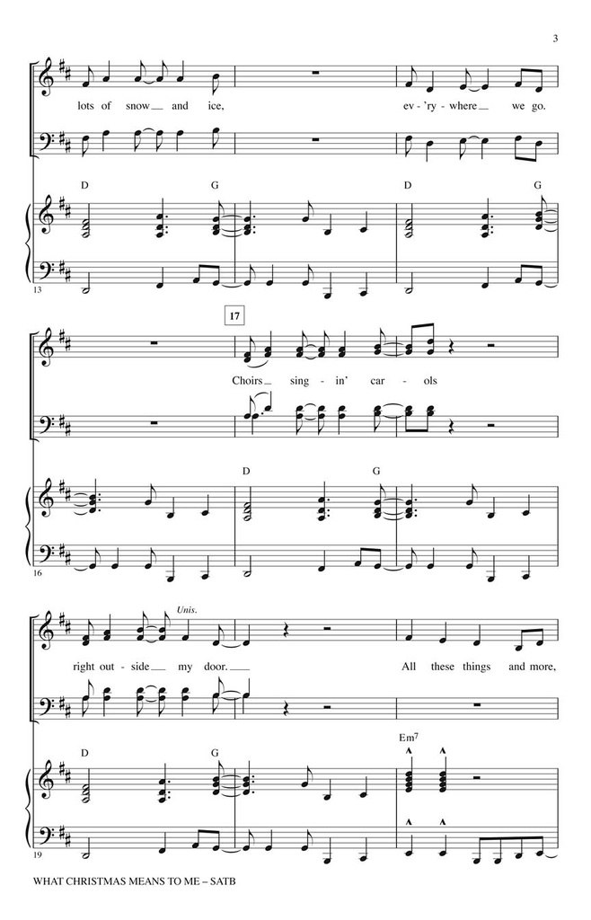 What Christmas means to me