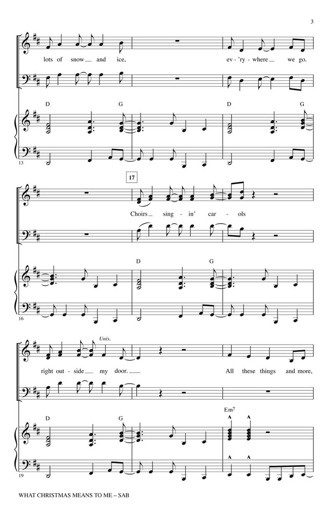 What Christmas means to me