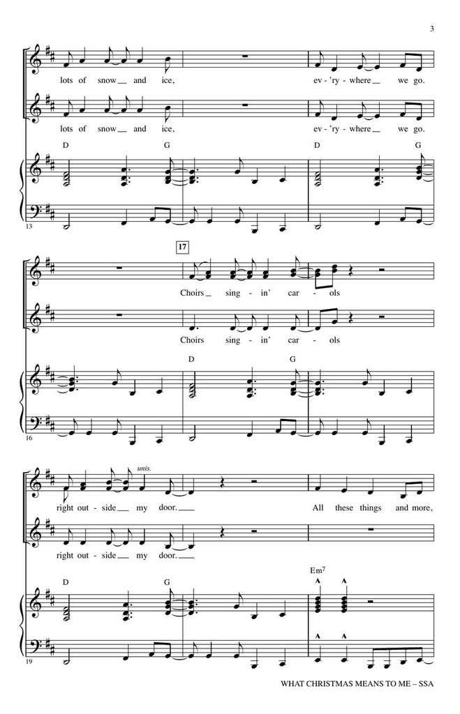 What Christmas means to me