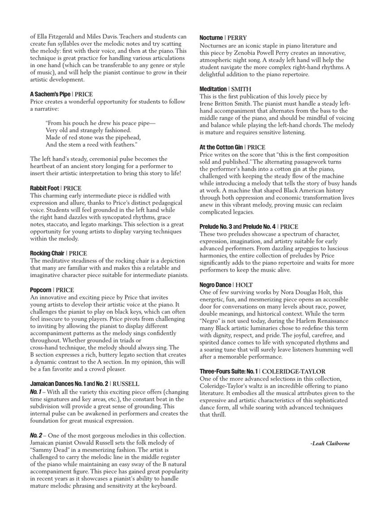 Arise and Shine: 28 Piano Solos by Black Composers