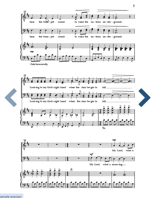 My Lord what a morning