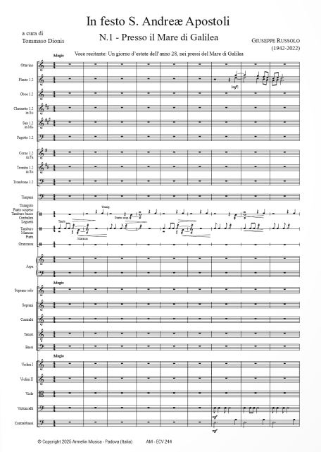 In festo Sancti Andreae Apostoli