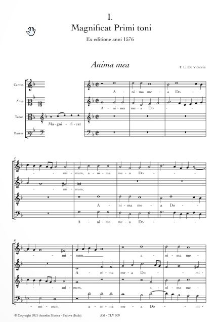Opera Omnia Vol. 9: Magnificat Prima Parte